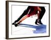 Blue Tango-Michele Roohani-Framed Premium Giclee Print