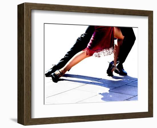 Blue Tango-Michele Roohani-Framed Giclee Print