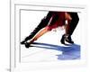 Blue Tango-Michele Roohani-Framed Premium Giclee Print