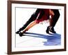 Blue Tango-Michele Roohani-Framed Premium Giclee Print