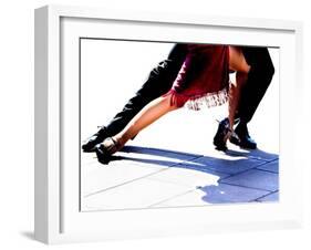 Blue Tango-Michele Roohani-Framed Giclee Print