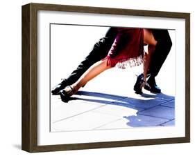 Blue Tango-Michele Roohani-Framed Premium Giclee Print