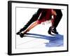 Blue Tango-Michele Roohani-Framed Giclee Print