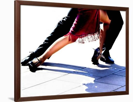 Blue Tango-Michele Roohani-Framed Premium Giclee Print