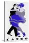 Blue Tango-null-Stretched Canvas