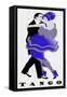 Blue Tango-null-Framed Stretched Canvas