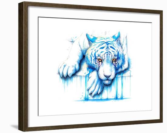 Blue Tears-JoJoesArt-Framed Giclee Print