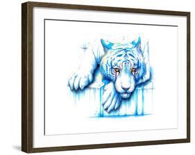 Blue Tears-JoJoesArt-Framed Giclee Print