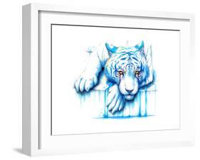 Blue Tears-JoJoesArt-Framed Giclee Print