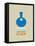 Blue Tequila-NaxArt-Framed Stretched Canvas