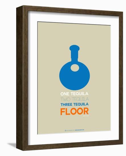 Blue Tequila-NaxArt-Framed Art Print