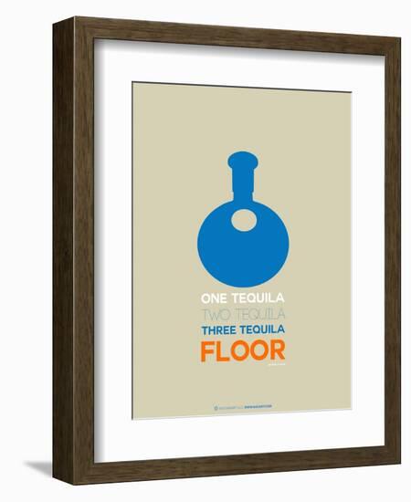 Blue Tequila-NaxArt-Framed Art Print