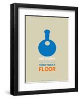 Blue Tequila-NaxArt-Framed Art Print