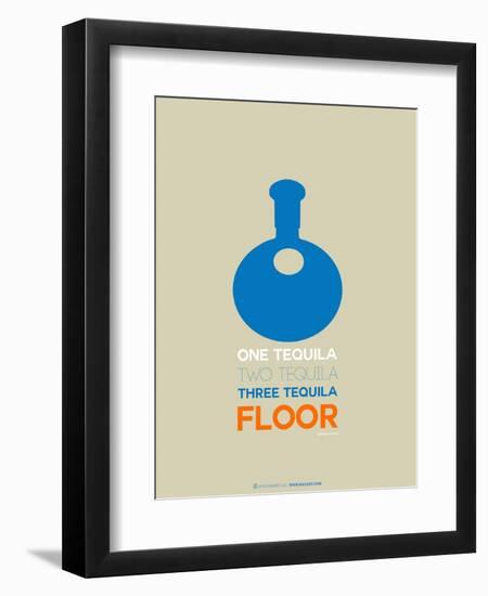 Blue Tequila-NaxArt-Framed Art Print