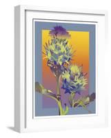 Blue Thistle-David Chestnutt-Framed Giclee Print