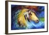 Blue Thunder War Pony-Marcia Baldwin-Framed Premium Giclee Print