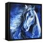 Blue Thunder-Marcia Baldwin-Framed Stretched Canvas