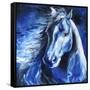 Blue Thunder-Marcia Baldwin-Framed Stretched Canvas