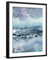 Blue Tide I-Chariklia Zarris-Framed Art Print