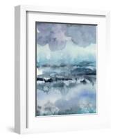 Blue Tide I-Chariklia Zarris-Framed Art Print