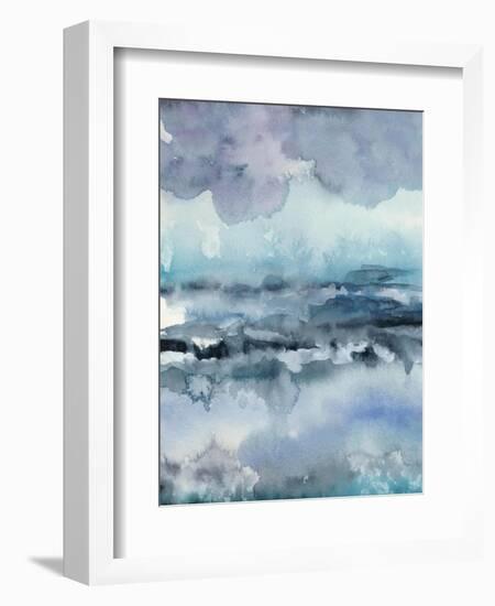 Blue Tide I-Chariklia Zarris-Framed Art Print