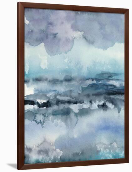 Blue Tide I-Chariklia Zarris-Framed Art Print