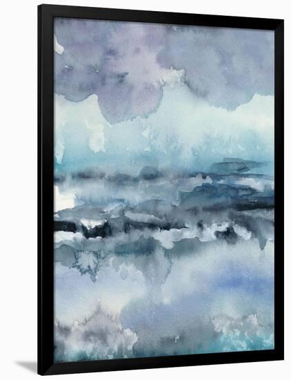 Blue Tide I-Chariklia Zarris-Framed Art Print