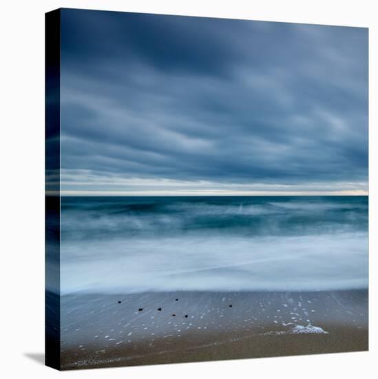 Blue Tide-David Baker-Stretched Canvas