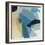Blue Tissue Paper I-null-Framed Art Print