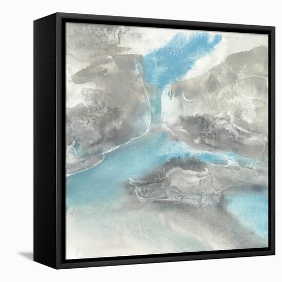 Blue Tones II-Chris Paschke-Framed Stretched Canvas