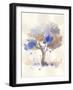 Blue Tranquil Serenity I-Jacob Q-Framed Art Print