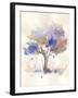 Blue Tranquil Serenity I-Jacob Q-Framed Art Print