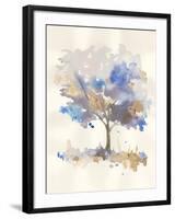 Blue Tranquil Serenity II-Jacob Q-Framed Art Print