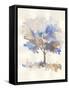 Blue Tranquil Serenity II-Jacob Q-Framed Stretched Canvas