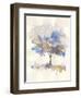 Blue Tranquil Serenity II-Jacob Q-Framed Art Print