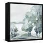 Blue Tree Forest II-null-Framed Stretched Canvas