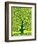 Blue Tree of Life-Gustav Klimt-Framed Premium Giclee Print