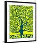 Blue Tree of Life-Gustav Klimt-Framed Premium Giclee Print