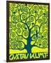 Blue Tree of Life-Gustav Klimt-Framed Premium Giclee Print