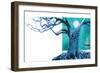 Blue Tree-Nancy Tillman-Framed Art Print