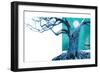 Blue Tree-Nancy Tillman-Framed Art Print