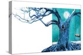 Blue Tree-Nancy Tillman-Stretched Canvas
