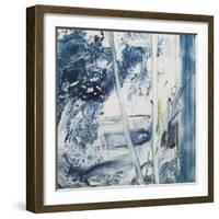 Blue Trees, Paros, 2017-Calum McClure-Framed Giclee Print