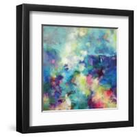 Blue Trees-Kerri Blackman-Framed Giclee Print