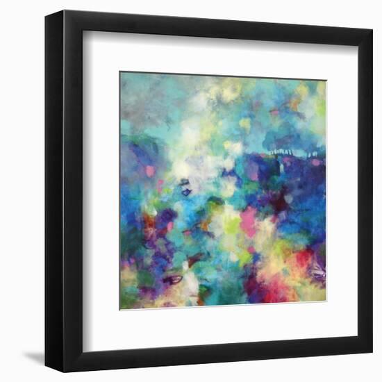 Blue Trees-Kerri Blackman-Framed Giclee Print