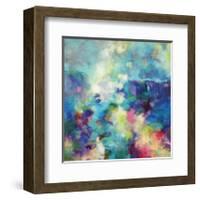 Blue Trees-Kerri Blackman-Framed Giclee Print