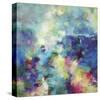 Blue Trees-Kerri Blackman-Stretched Canvas