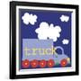 Blue Truck-Erin Clark-Framed Giclee Print