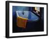 Blue Tub-Pam Ingalls-Framed Giclee Print