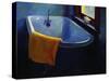 Blue Tub-Pam Ingalls-Stretched Canvas